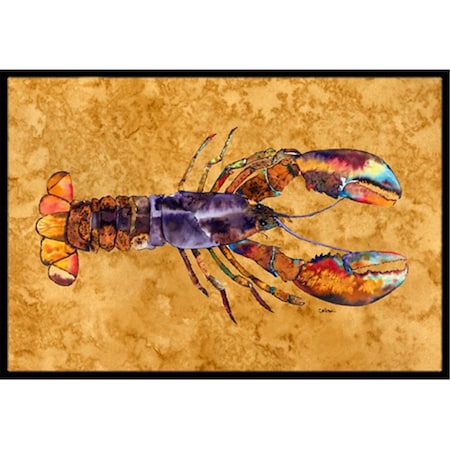Carolines Treasures Lobster Indoor Or Outdoor Doormat- 24 x 36 in. 8716JMAT